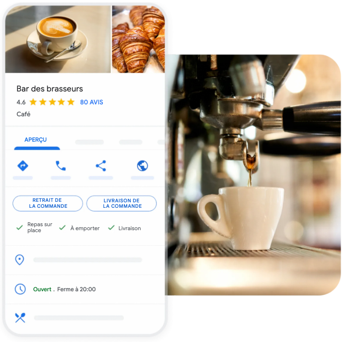 Fiche restaurant unique optimisée par Larus Lab – Montrez votre identité culinaire