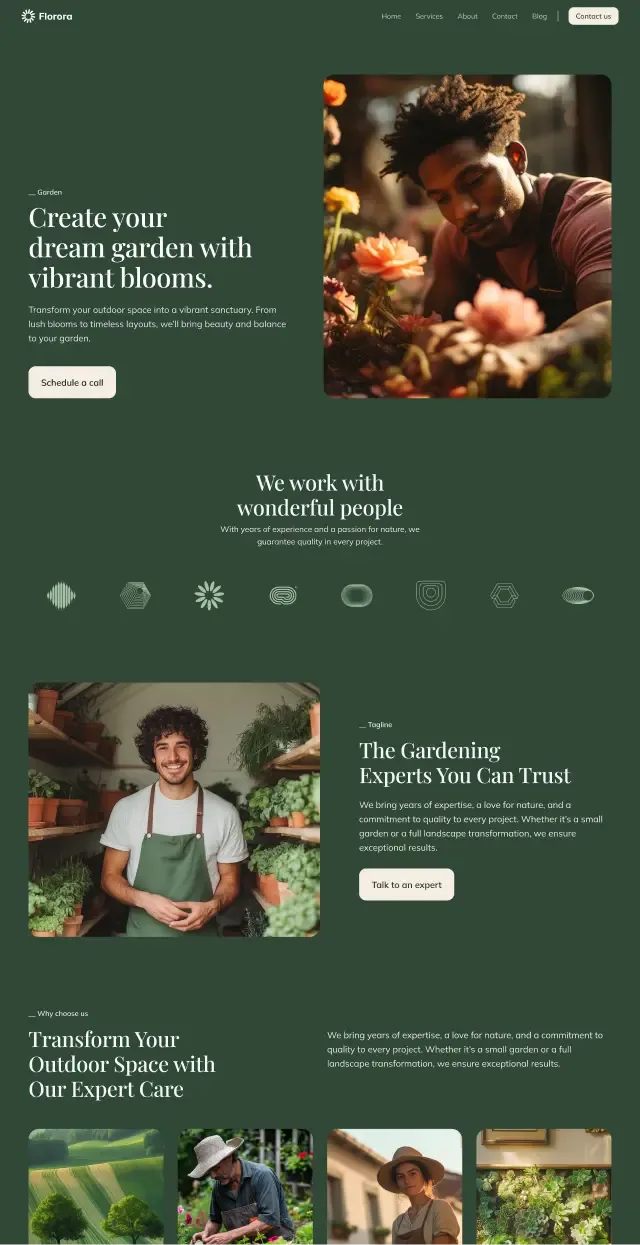 Aperçu du site et marketing pour bureau de consulting